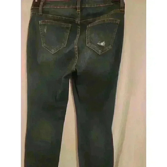 LC Lauren Conrad Womens Cuffed Skinny Ankle Jeans Size 6 Stretch - Picture 6 of 6